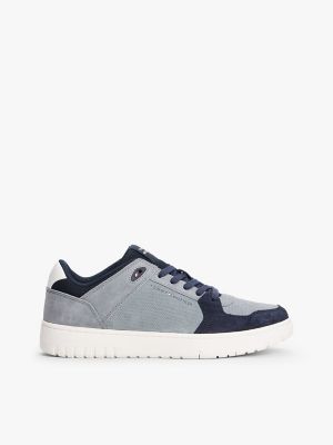 Suede Low-Top Sneaker, Overcast Grey