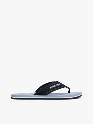 Hilfiger Padded Beach Flip-Flop, Brisk Blue