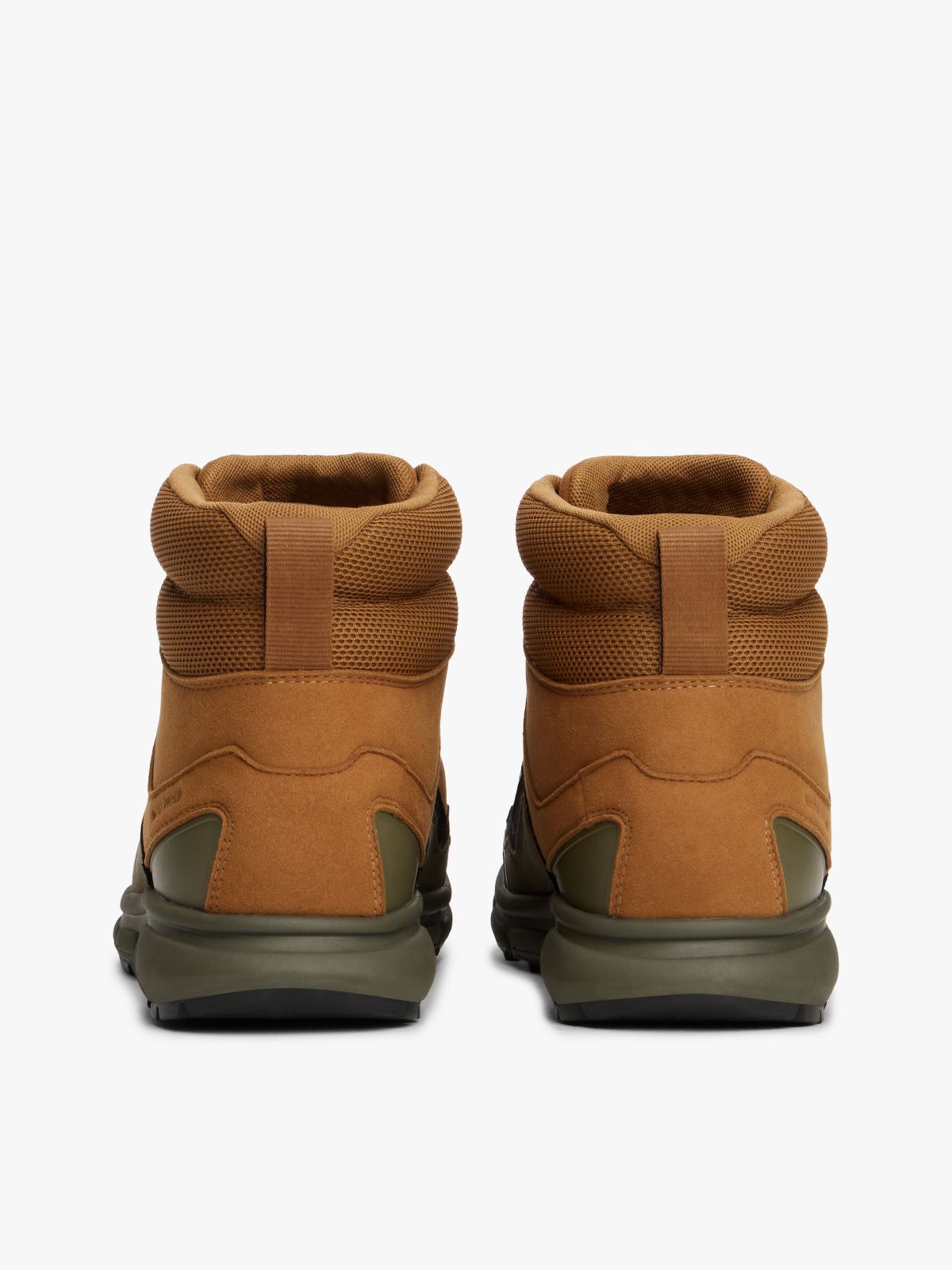 Waterproof High-Top Runner Boot — Desert Khaki