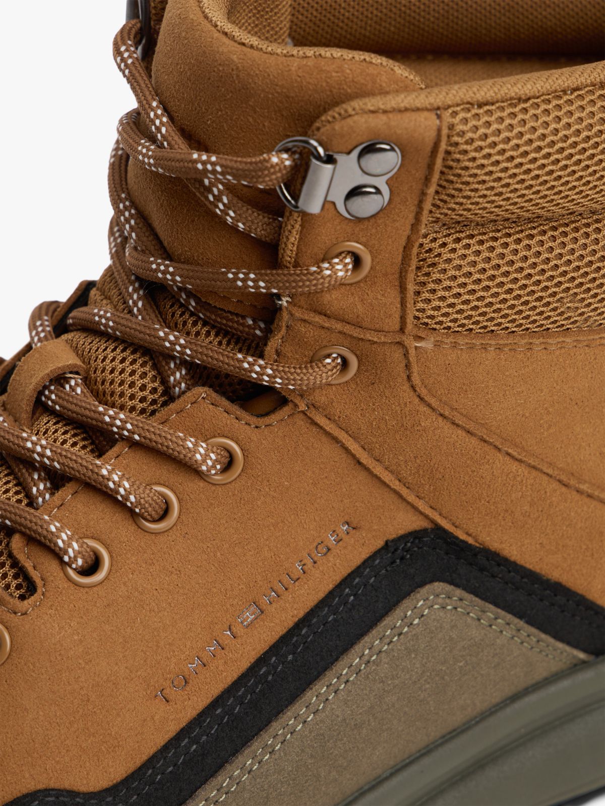 Waterproof High-Top Runner Boot — Desert Khaki