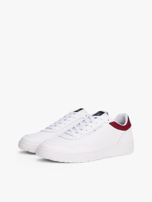 Leather Mix Low-Top Sneaker | Tommy Hilfiger