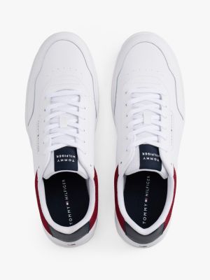 Leather Mix Low-Top Sneaker | Tommy Hilfiger