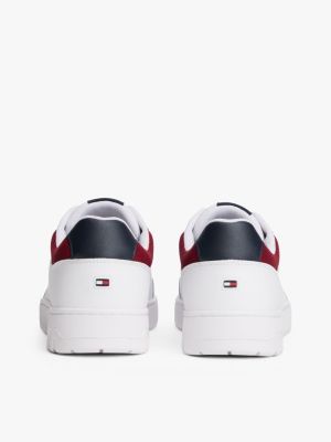 Leather Mix Low-Top Sneaker | Tommy Hilfiger USA