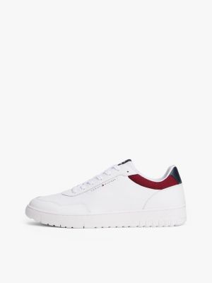 Leather Mix Low-Top Sneaker | Tommy Hilfiger