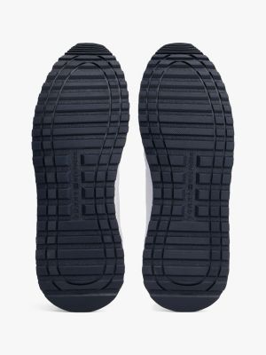 Signature Stripe Leather-Mix Sneaker | Tommy Hilfiger USA