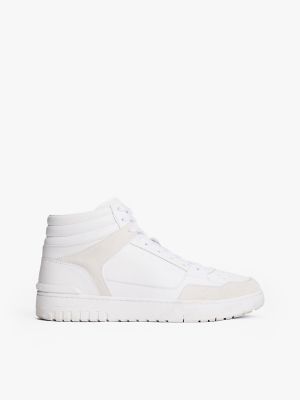 Leather Sneaker, White
