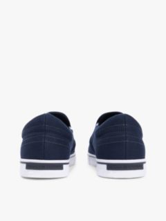 Vulcanized Canvas Slip-On Sneaker — Navy 4