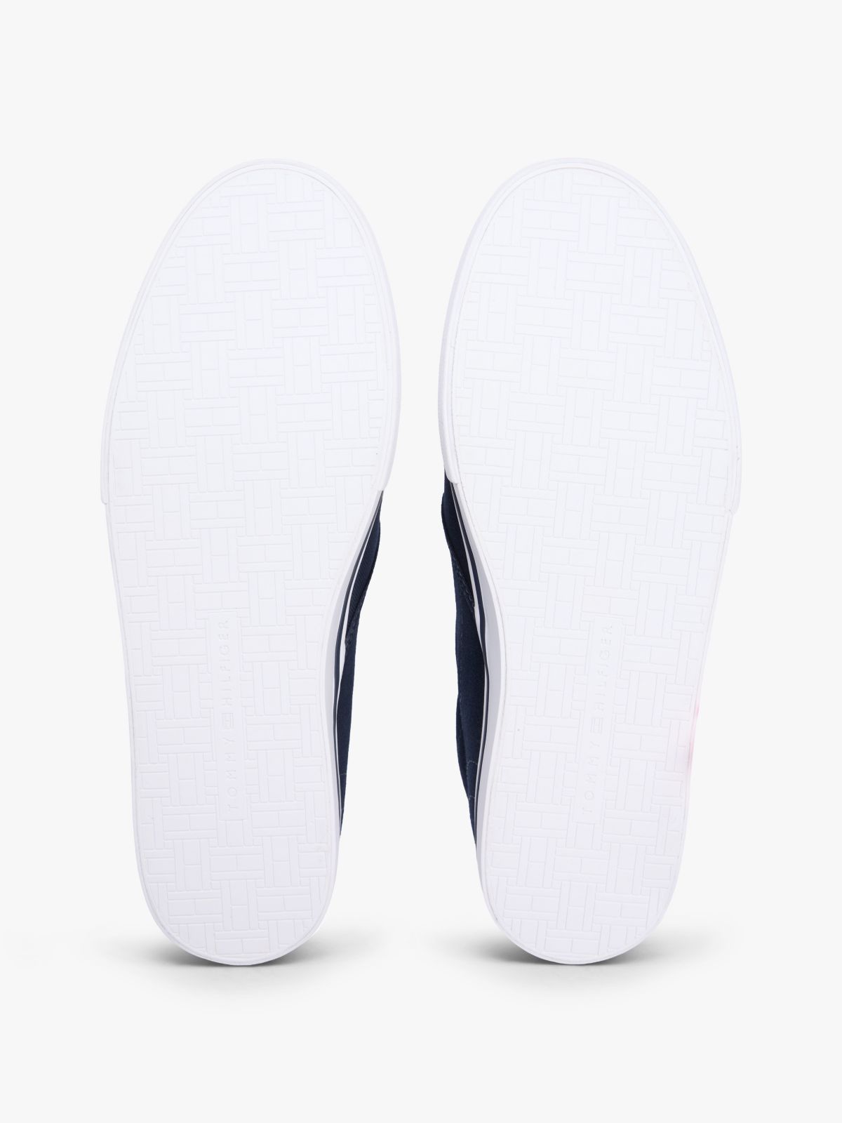Vulcanized Canvas Slip-On Sneaker — Navy