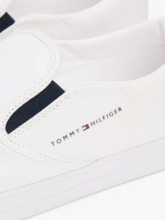 Vulcanized Canvas Slip-On Sneaker — White 6