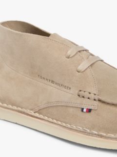 Lace-Up Suede Chukka Boot — Limestone Shade 6