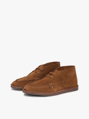 Lace-Up Suede Chukka Boot | Tommy Hilfiger display picture 3