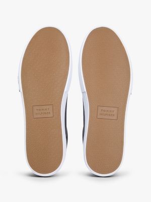 Мужские кроссовки Tommy Hilfiger Vulcanized Leather, цвет: Чёрный — фото 5