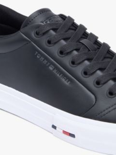 Vulcanized Leather Sneaker — Black 6