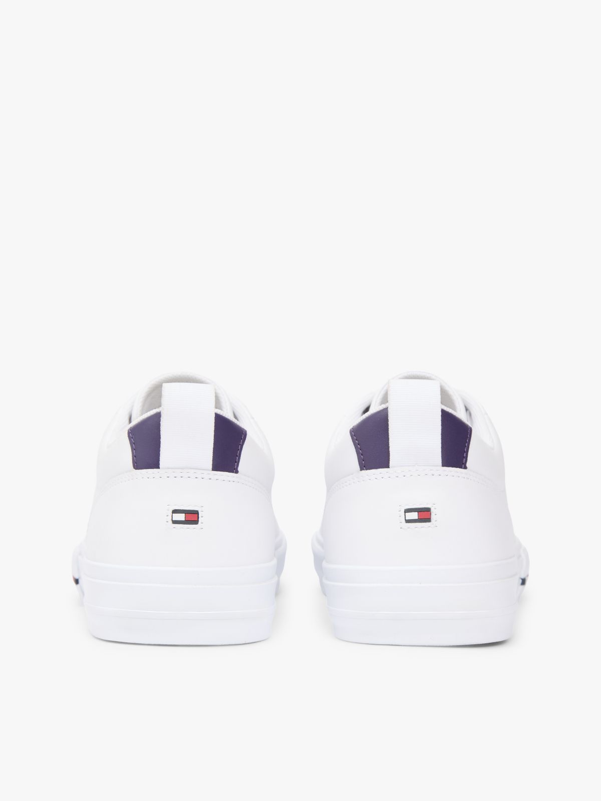 Vulcanized Leather Sneaker — White
