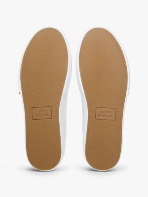 Vulcanized Leather Sneaker | Tommy Hilfiger Canada