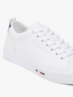 Vulcanized Leather Sneaker — White 6