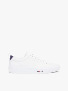 Vulcanized Leather Sneaker — White 1