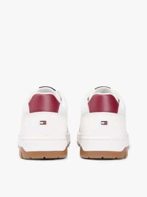 Leather Mix Low-Top Sneaker | Tommy Hilfiger