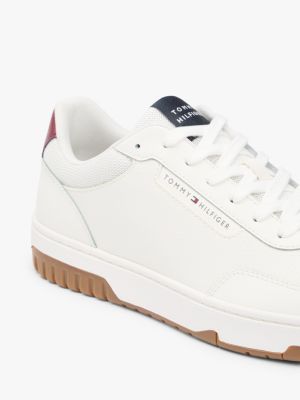 Leather Mix Low-Top Sneaker | Tommy Hilfiger