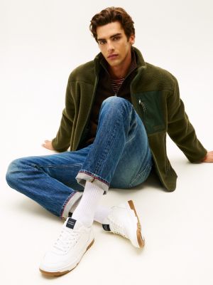 Leather Mix Low-Top Sneaker | Tommy Hilfiger