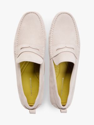 Cleated Suede Driving Loafer | Tommy Hilfiger display picture 1