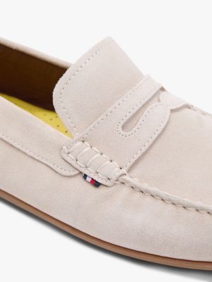 Cleated Suede Driving Loafer | Tommy Hilfiger display picture 1