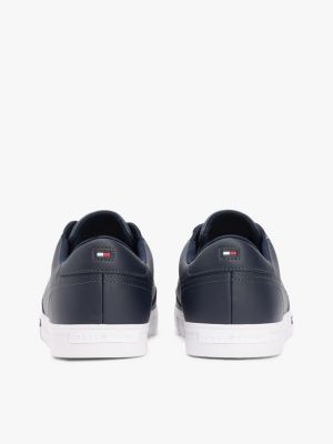 Мужские кроссовки Tommy Hilfiger Vulcanized Leather Mix, цвет: Тёмно-синий — фото 4