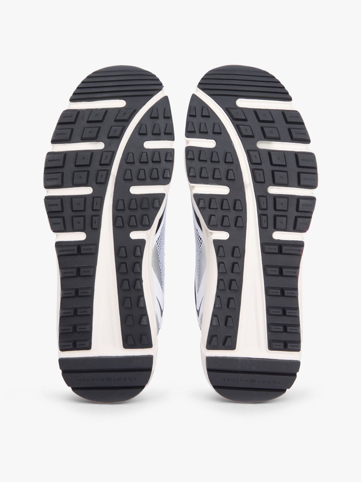 Mix Media Runner Sneaker — Black