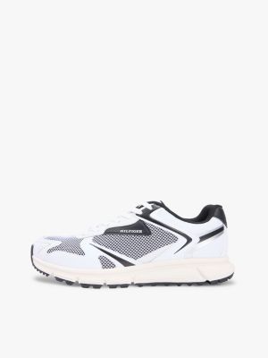 Мужские кроссовки Tommy Hilfiger Mix Media Runner, цвет: Чёрный — фото 7