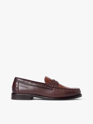 Leather Penny Loafer, Dark Mocha
