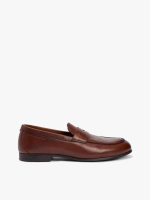 Flexible Leather Loafer, Ginger Clay