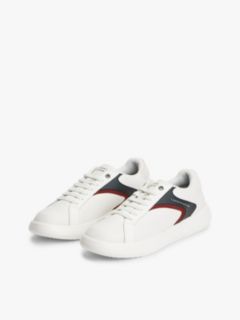 Leather Cupsole Sneaker — Red/White/Blue 2