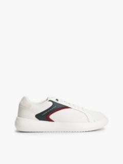 Leather Cupsole Sneaker — Red/White/Blue 1
