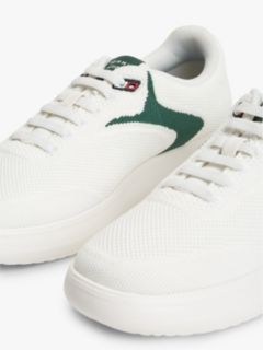 Knit Cupsole Sneaker — Ecru/Street Green 6