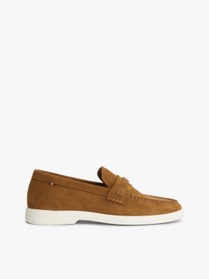 Flexible Suede Loafer, Coconut Grove