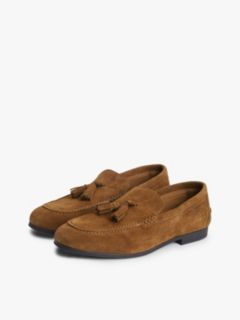 Flexible Suede Tassel Loafer — Coconut Grove 2