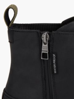 Waterproof Leather Duck Boot — Black 6
