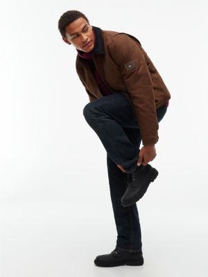 Мужские ботинки Tommy Hilfiger Waterproof Leather Duck Boot, цвет: Чёрный — фото 8