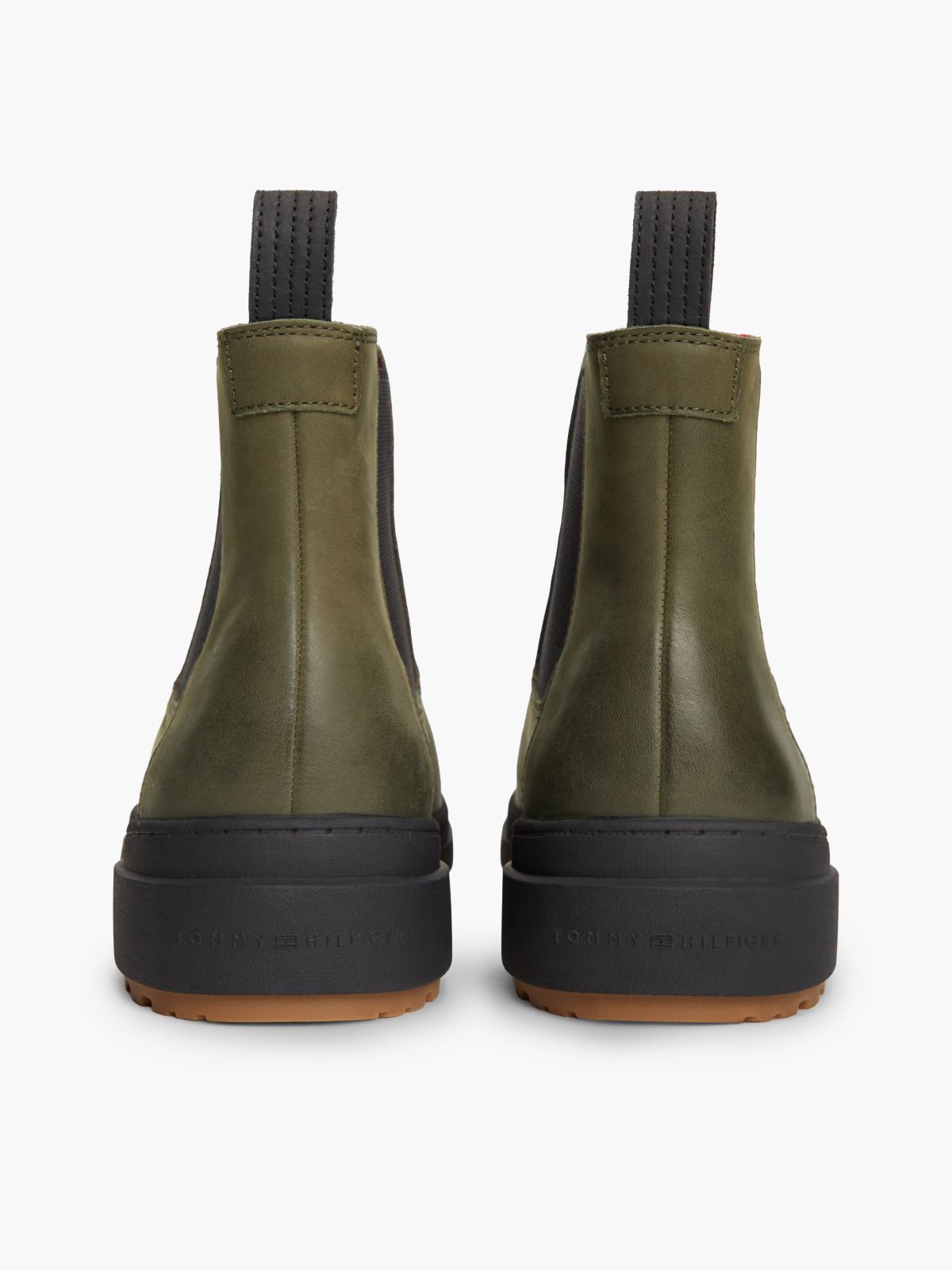 Leather Chelsea Boot — Platinum Olive