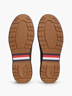 Мужские ботинки Tommy Hilfiger Leather Chelsea Boot, цвет: Платиновый оливковый — фото 5