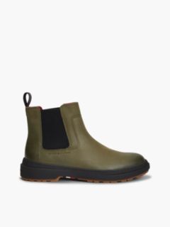 Leather Chelsea Boot — Platinum Olive 1