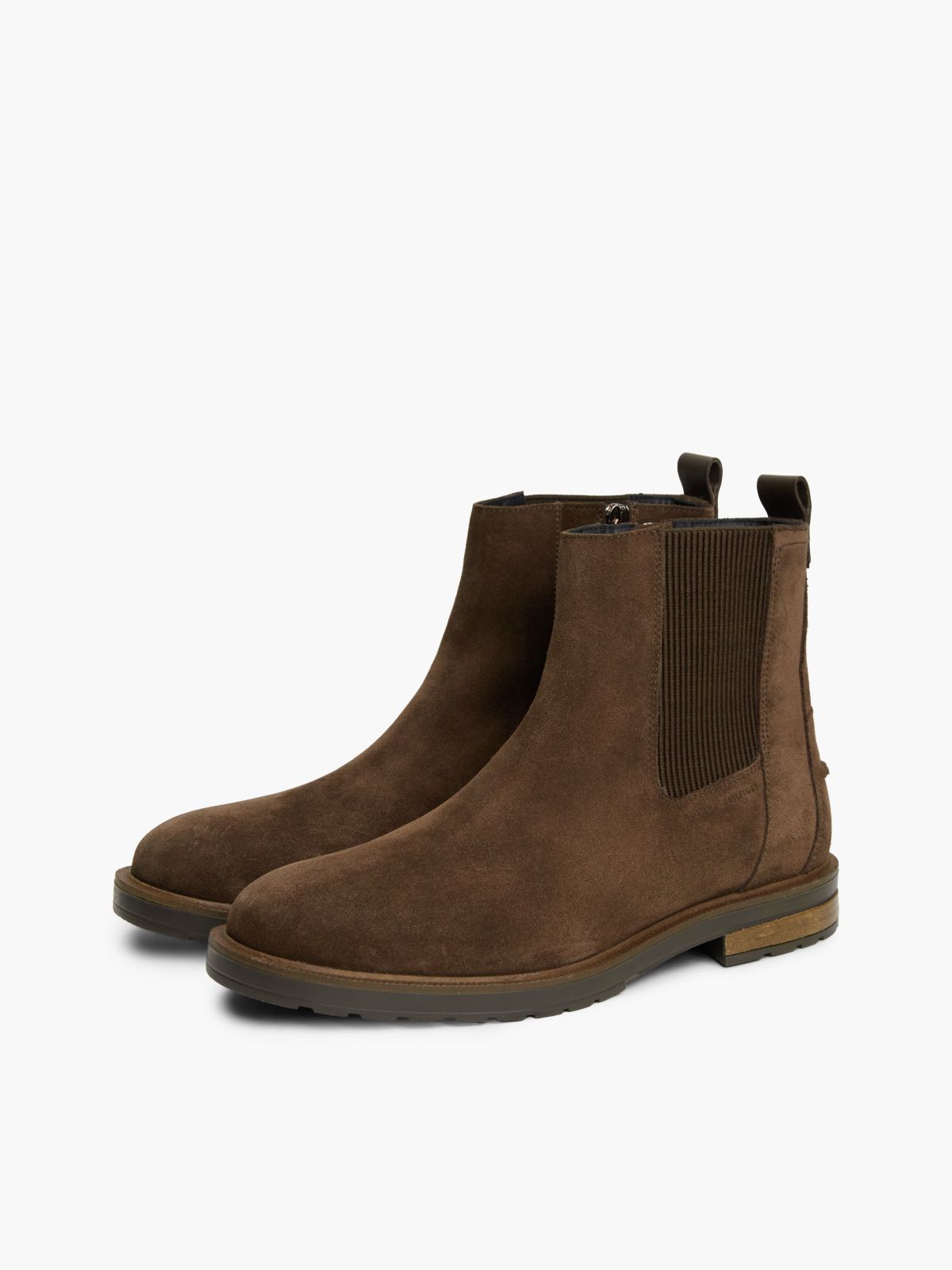 Suede Chelsea Boot — Cocoa