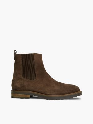 Suede Chelsea Boot, Cocoa