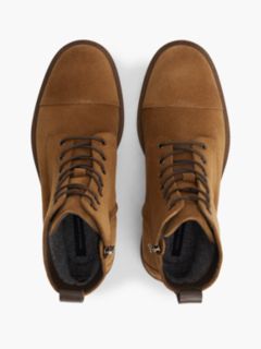 Suede Lace-Up Boot — Coconut Grove 3