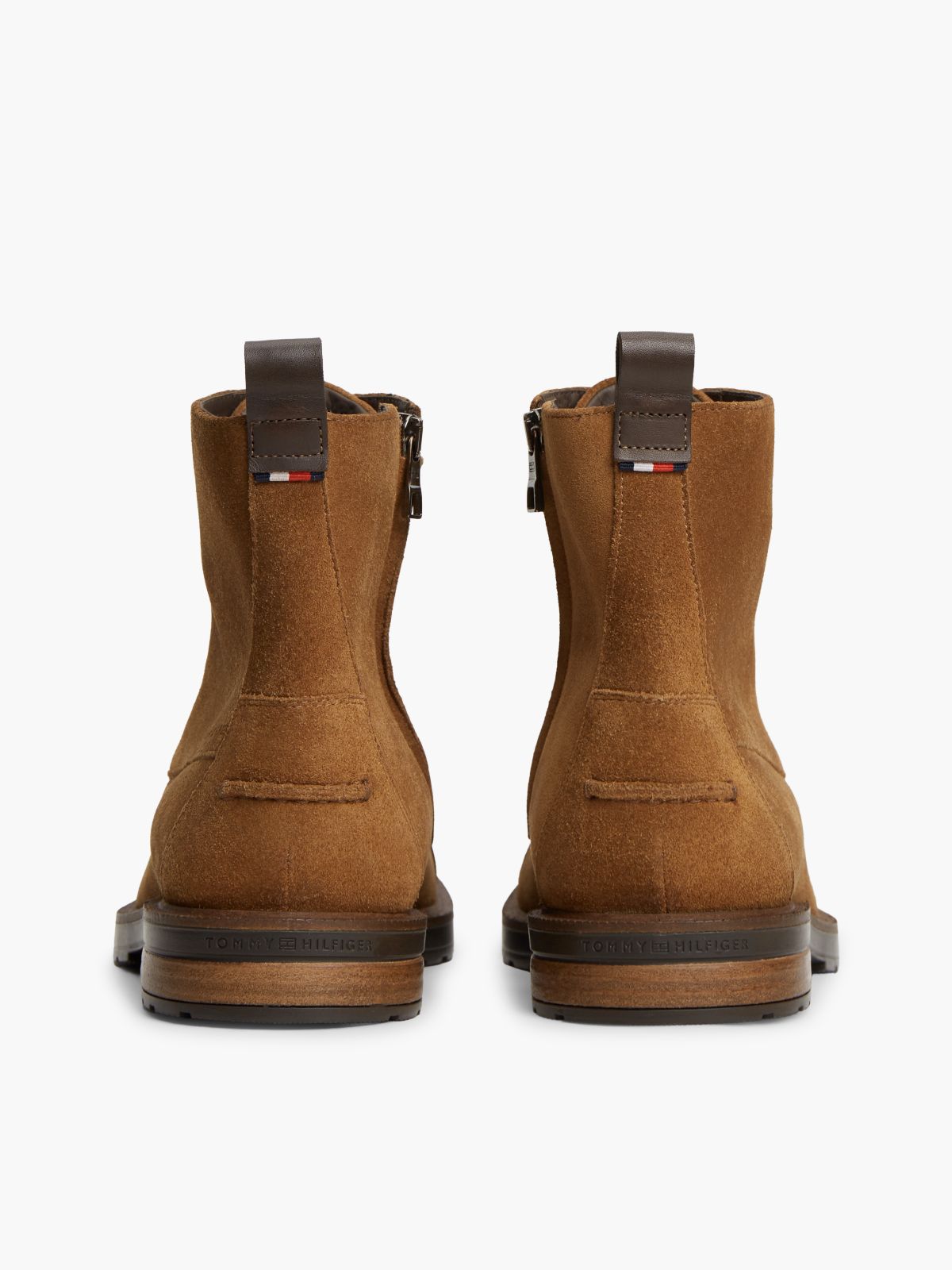 Suede Lace-Up Boot — Coconut Grove