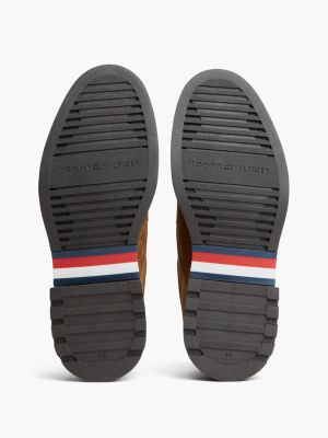 Мужские туфли Tommy Hilfiger Suede Derby, цвет: Кокосовый — фото 5