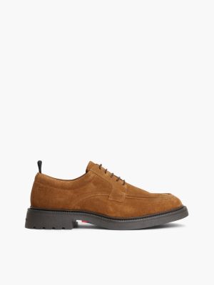 Suede Derby Shoe, Coconut Grove
