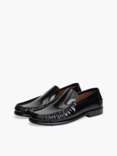 Shiny Leather Loafer — Black 2