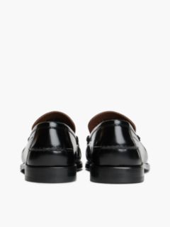 Shiny Leather Loafer — Black 4