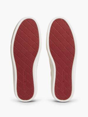 Мужские кроссовки Tommy Hilfiger Mixed-Suede Court, цвет: Horseradish — фото 5